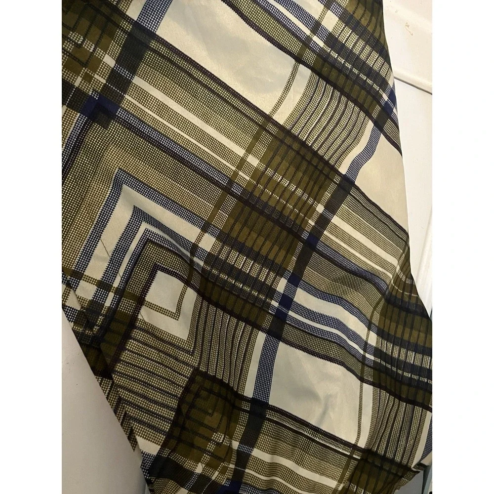 Army Green & Navy Plaid Type Single Standard Pillowcase‎ Sham 22